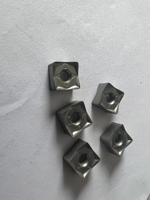 OEM Cast Iron Tungsten Carbide Milling Inserts Metal Cutting Blade SNMU130508 Cutting Tool Inserts