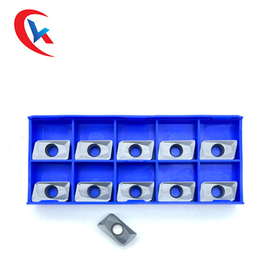 ISO9001 Carbide Milling Inserts Blade PVD Coating Wear Resisting