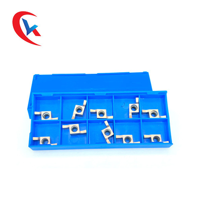 2 Cutting Edges GER-D HRA 91.8 Hardness Carbide Grooving Inserts For CNC Machines