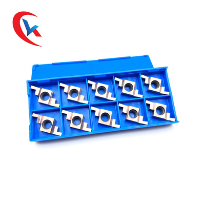 GER-E Slot Width 1.0-4.5mm Cutting Edge 2 Inserts Per Pack 10 Carbide Grooving Inserts