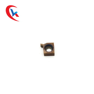 Model 6GR Automatic Lathe Tool Bronze Coating Carbide Grooving Inserts HRA91.8