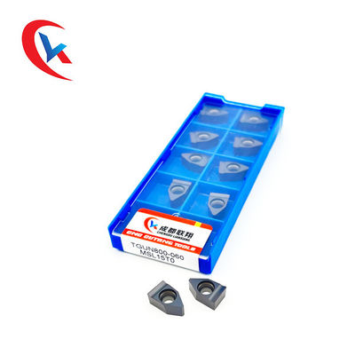 TGUN080-06 Wide Groove Cutting Insert, suitable for machining external cylindrical grooves and end face grooves.