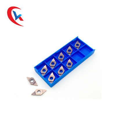 Bronze Coating HRA 91.8 TKF12R200-S For Segment Cutter Carbide Grooving Inserts