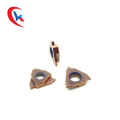 TGF32R200-R0.75 Customized Slot Width 3 Cutting Edges PVD Coating Left Hand Knife Carbide Grooving Inserts