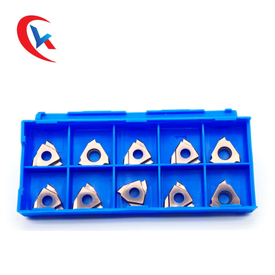 TGF32R200-R0.75 Customized Slot Width 3 Cutting Edges PVD Coating Left Hand Knife Carbide Grooving Inserts