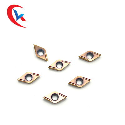 Cermeted Boring Carbide Lathe Tool Inserts CVD Coating Moving Machine Cermet Blade  Tungsten Carbide Inserts