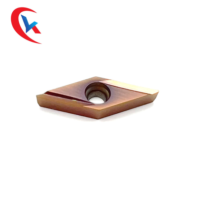 CNC Finishing Blade VBGT 110302R-Y Bronze Wear-Resistant Coating HRA 91.8 Tungsten Carbide Inserts