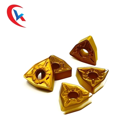 WNMG080404-TM Complete Specifications Special Chemical Coating For Steel Parts Tungsten Carbide Inserts