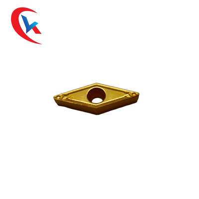 VBMT110304-HQ Yellow Chemically Coated Boring Inserts For Steel Tungsten Carbide Inserts