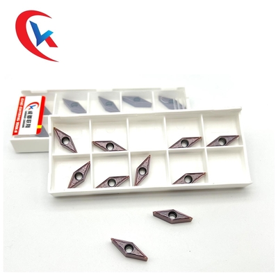VBMT110304-MV Physical Coating Tungsten Carbide Inserts With 2 Cutting Edges