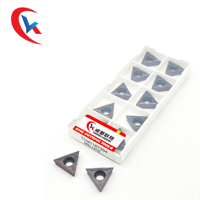TCMT16T304 CNC Machine Tungsten Carbide Inserts Stainless Steel Finishing