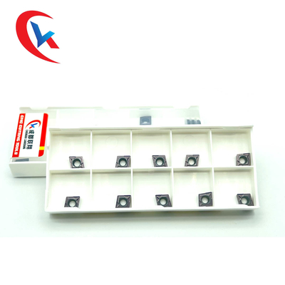 CCMT060204 Carbide Milling Inserts Stainless Steel Finishing Pvd Coated