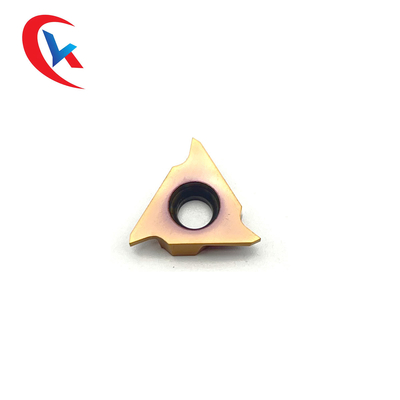 GBA43R100 Bronze Physical Coating Three Cutting Edges Cutting And Slotting Tool Carbide Grooving Inserts