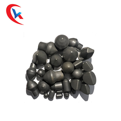 Polished Cemented Tungsten Carbide Buttons Unground High Hardness