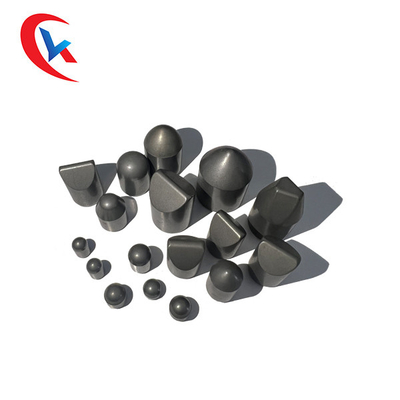 Polished Cemented Tungsten Carbide Buttons Unground High Hardness