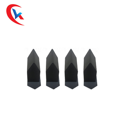 Steel Welding Tungsten Carbide Wear Parts Silver Gray Color