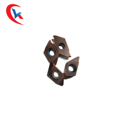 HRA 91.8 Bronze Coating Thread Cutter TTPS60FR4B Carbide Blade Turning Tungsten Carbide Inserts