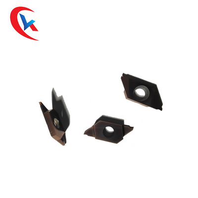 double edge Bronze Coating For Automatic Lathe CTP Series Tools Carbide Grooving Inserts