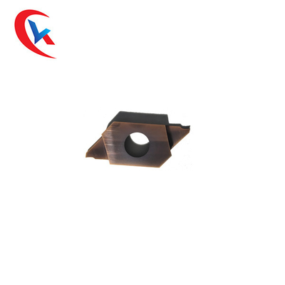 double edge Bronze Coating For Automatic Lathe CTP Series Tools Carbide Grooving Inserts