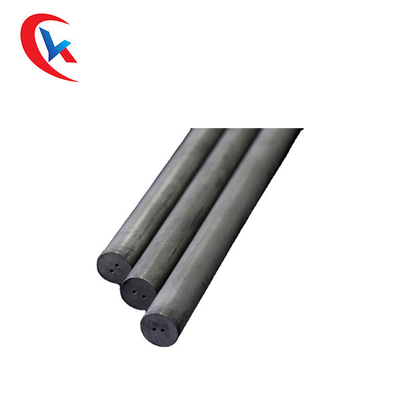 Double Straight Hole Cutting Tools 3.2 - 20.2MM Polished Tungsten Carbide Steel Rod