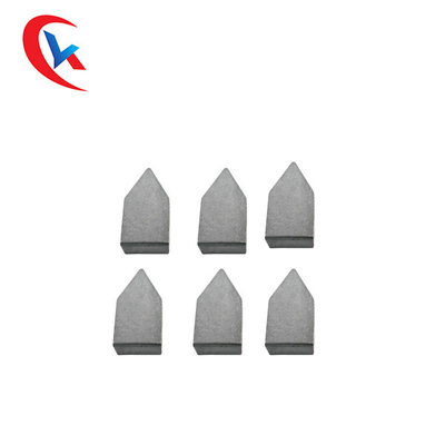 Dark Gray Lathe Tungsten Carbide Tipped Tools Wear Resist Customized Tungsten Carbide Wear Parts