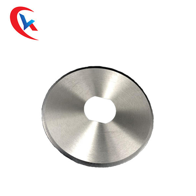 Tungsten Carbide Cutting Circular Slitter Blades Metal Coil Customized