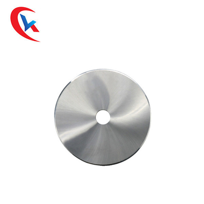 Round Circular Slitter Blades Knife 90 - 93 HRC For Cutting Paper Fabric