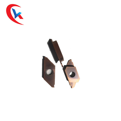 ISO Carbide CNC Cutting Tools Inserts And High Wear Resistance  PVC Coated Carbide Grooving Inserts