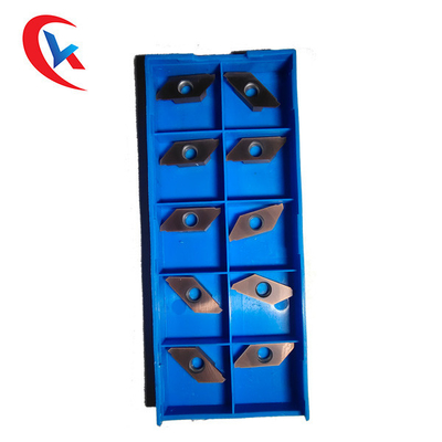 ISO Carbide CNC Cutting Tools Inserts And High Wear Resistance  PVC Coated Carbide Grooving Inserts