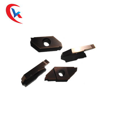ISO Carbide CNC Cutting Tools Inserts And High Wear Resistance  PVC Coated Carbide Grooving Inserts
