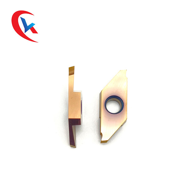 TKF16R200-S16 For rotary lathes Slot Width 1.0-3.0mm PVD Coating ProcessingCarbide Grooving Inserts