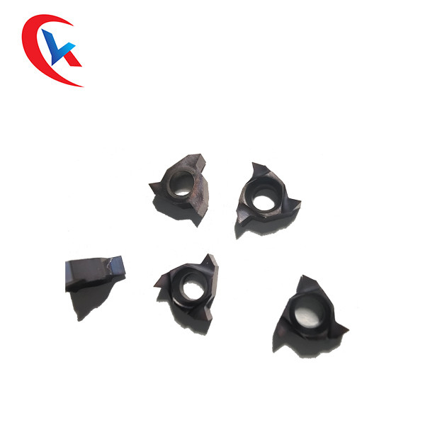 CNC Carbide Insert Threading Tool NC Blade 06NRA60 92 HRC For Metal Lathe