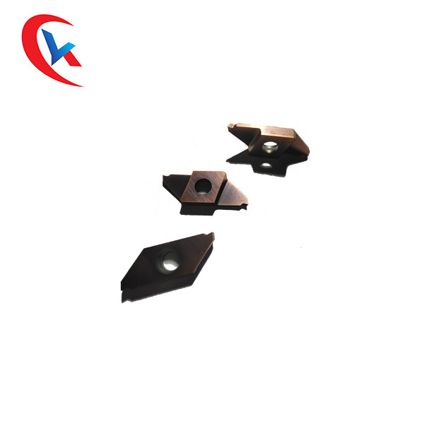 ISO Carbide CNC Cutting Tools Inserts And High Wear Resistance  PVC Coated Carbide Grooving Inserts