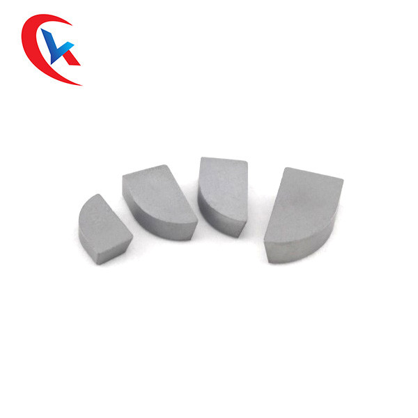 Custom Brazing Tungsten Carbide Tips Anti Wear For Milling Tools Tungsten Carbide Wear Parts