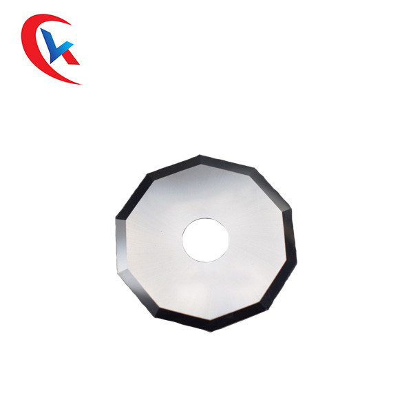 Carbide Round Circular Slitter Blades 89 HRC For Cutting Paper Fabric Circular Slitter Blades